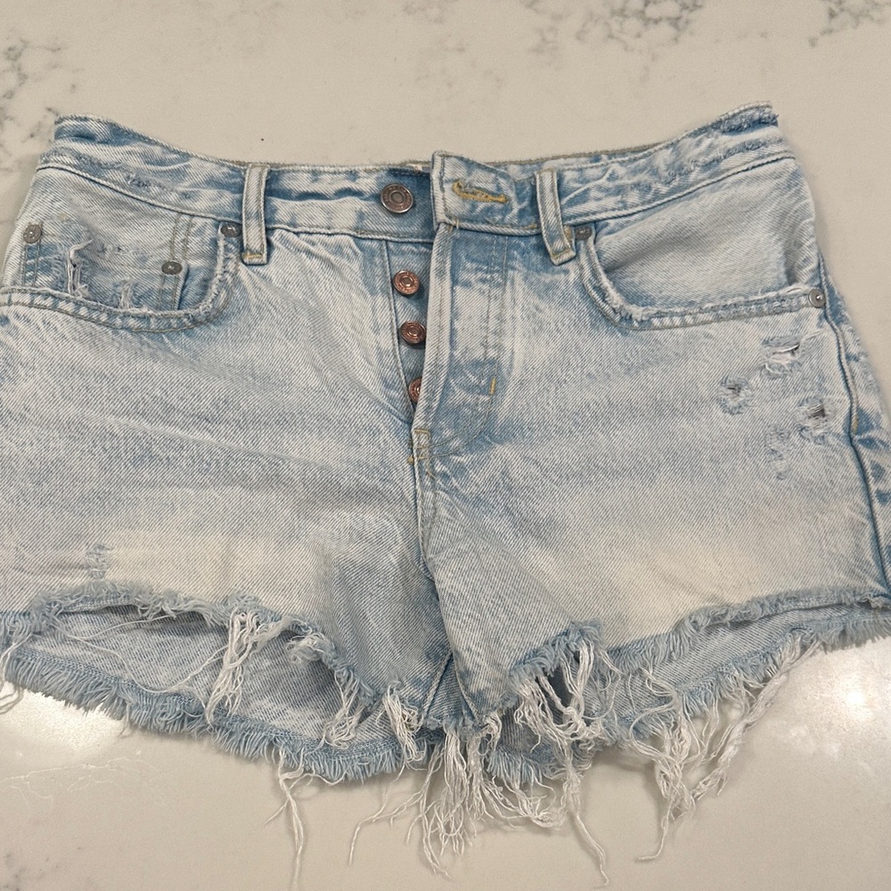 Free People Denim Shorts